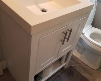 Updated bath vanity