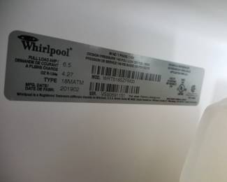 Whirlpool refrigerator