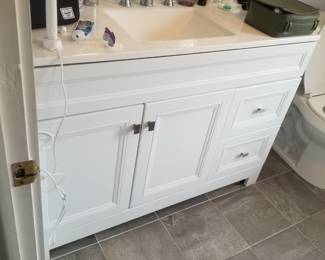 Updated bath vanity