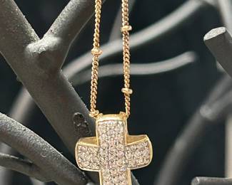 14K Diamond Necklace
