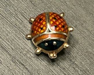 14K Lady Bug  Pin