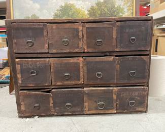 Antique tool organizer 