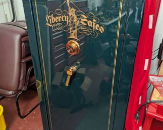 Liberty safe in Garage FR-25