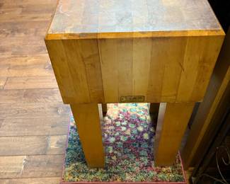 Antique J Boos Butcher Block