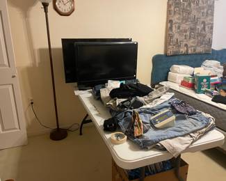 TV's, Lamps, Clothing