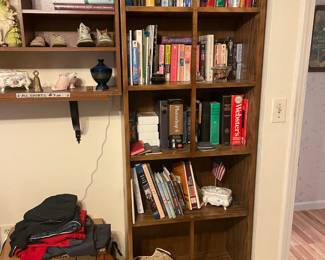 Books and Bookcase