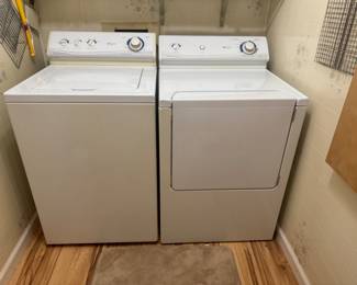 Washer and Dryer