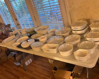 Corning Ware, Pyrex, Tupperware
