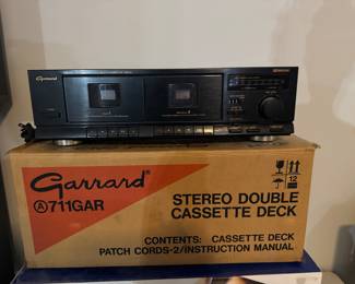 Double cassette deck
