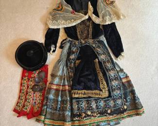 Antique Spanish Flamenco Costume