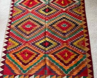 Handmade Rug Possibly Kilim
