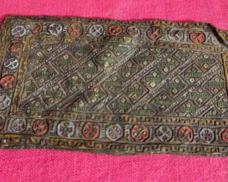 Franz Bergman Signed Metal Rug Sculpture