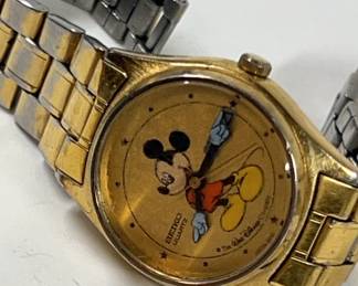 Disney Seiko Mickey Mouse Watch Ladies Starburst