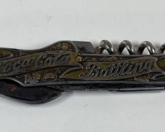 Vintage CocaCola Bottling Co Pocket Knife
