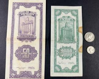 Republic of China Bills And Coins