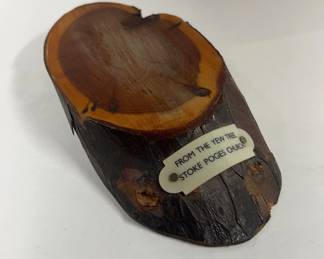 Wood Slice The Yew Tree Stoke Poges Church Thomas Gray