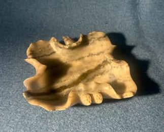 Chinese Hand Carved Soapstone Dish
