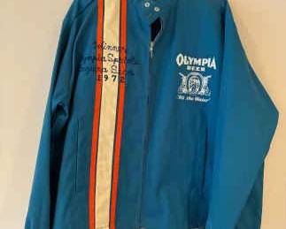 1972 Olympia Sprints Laguna Seca Winner Olympia Beer Jacket