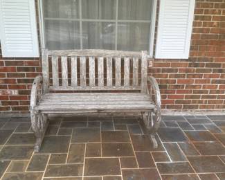 There are two of these benches.