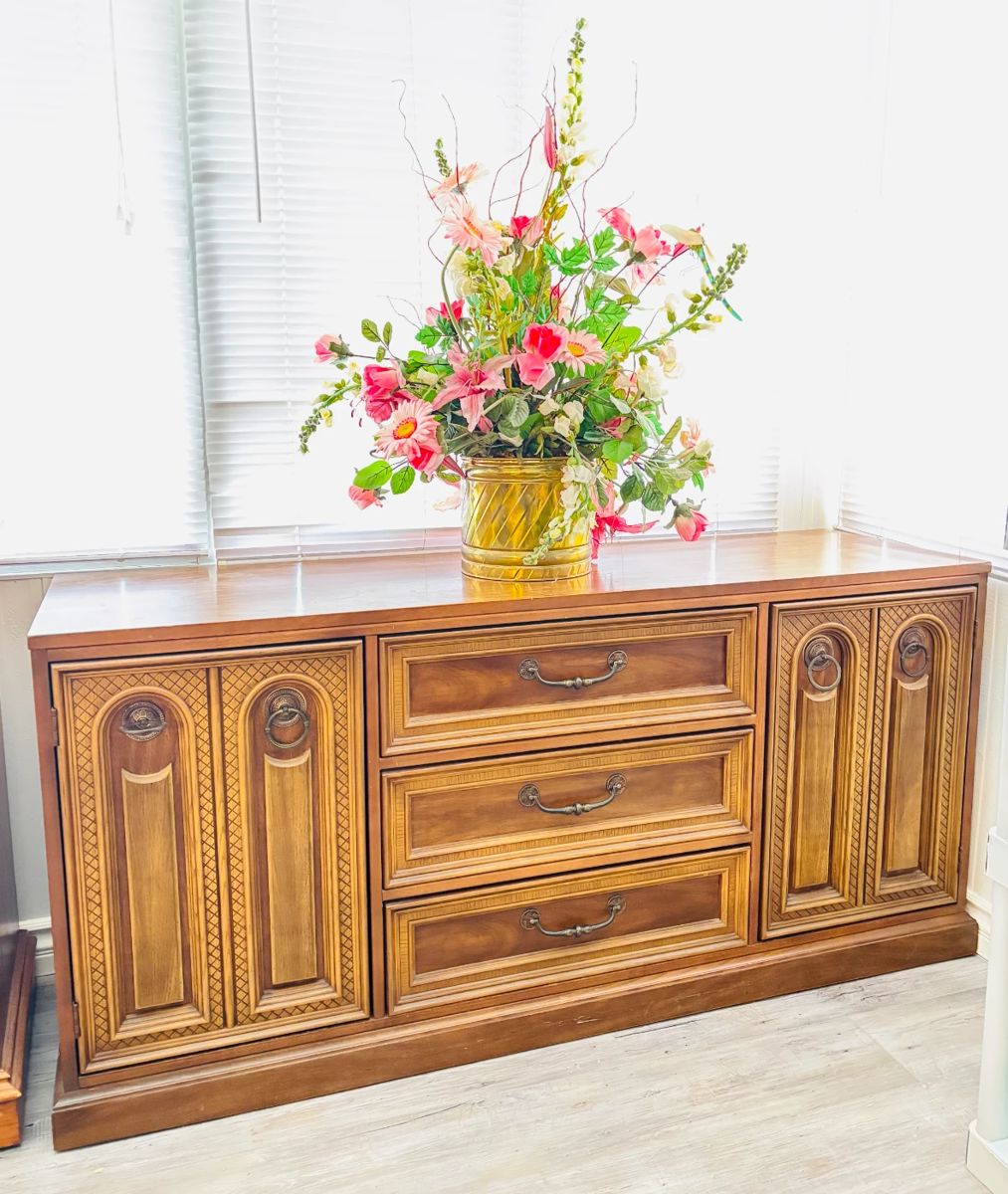 Vintage Mid Century Buffet Cabinet