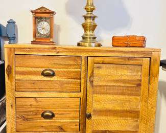 Wood Dresser w/ Cabinet