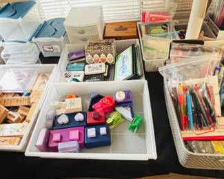 Rubber Stamps / Punches / Craft Items