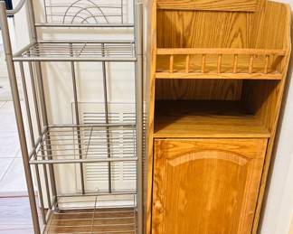 Telephone Table / Metal Shelf