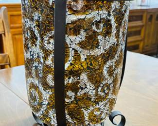 Large Mosaic Party Lite Candle