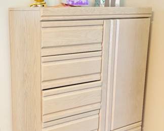 White Washed Dresser / Wardrobe