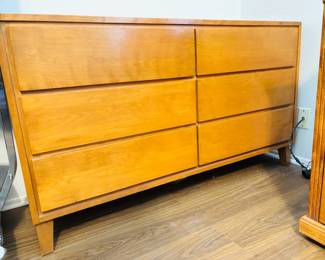 Mid Century Dresser - 6 Drawers