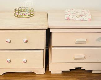 White Washed Nightstands