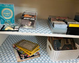 Musci Cd's / Cassette Tapes / Sheet Music