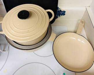 Le Creuset pots