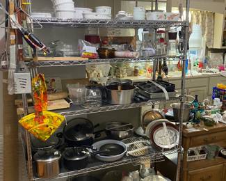 Kitchen stuff.... lots of it.