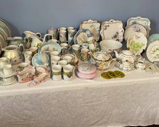 More hand painted china.