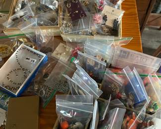 More costume jewelry.