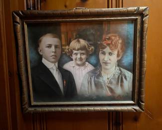 Hand colored portrait you will love! Great find! 
