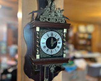 Don't miss out on this Penulum Clock! It needs a little TLC! You will love it! 