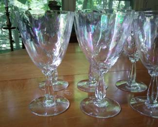 10 short glasses.