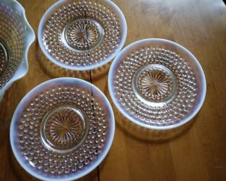 Bubble plates.