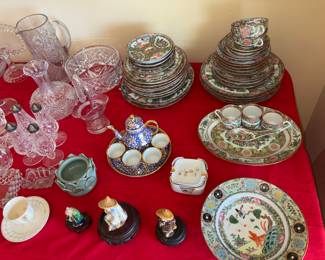 China sets and figurines plus more