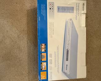 New DVD player