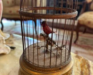 Musical bird cage