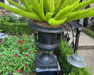 A pair of these great antique urns with a story to tell.