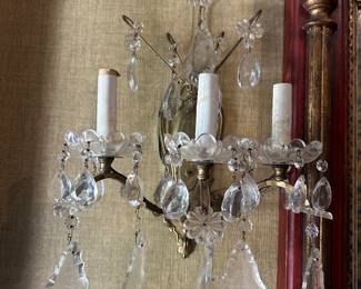Pair of these pretty French sconces