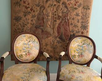 Pair of French chairs