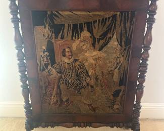 Aubusson panel fire screen