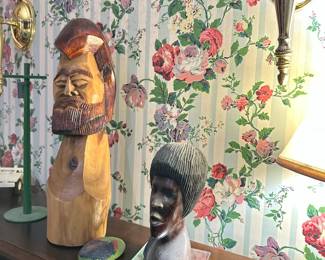 HAND CARVED FIGURES