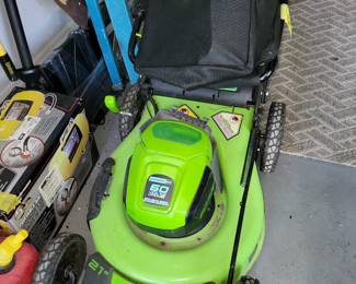 Greenworks Pro electric mower