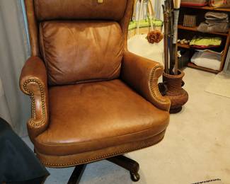 Leather office chair